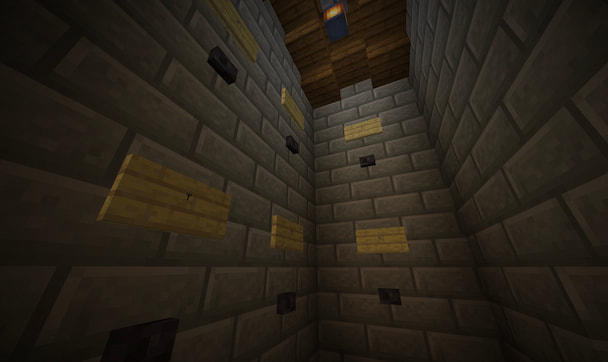 In game screenshot of the a puzzle in the basement